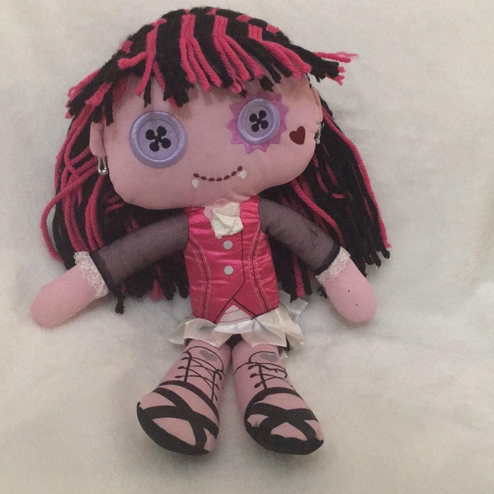 Rare monster high Draculaura plush